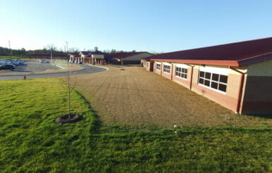 Completed Benhaven elementary school general contracting project.