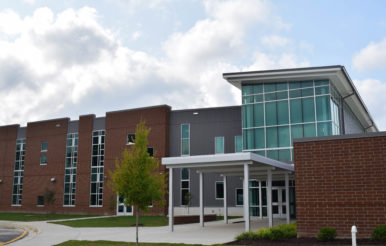 Trinity Middle School Front Entrance
