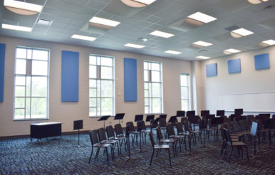 Trinity Middle School Band Practice Room
