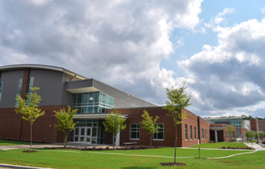 Trinity Middle School Completed Exterior